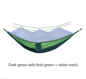 Bourette Spinning 210T Nylon Hammock: Your Ultimate Outdoor Anti-Mosquito Haven