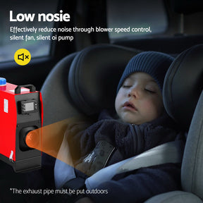 Giantz Diesel Air Heater All-in-one 12V 5KW LCD Remote Control for Car RV Indoors 2025 caravan machinery