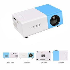 Portable Movie Projector: WiFi, HDMI, USB, iOS/Android compatible