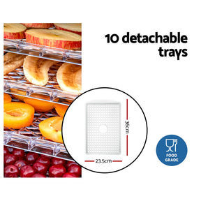 Devanti 10 Trays Food Dehydrator