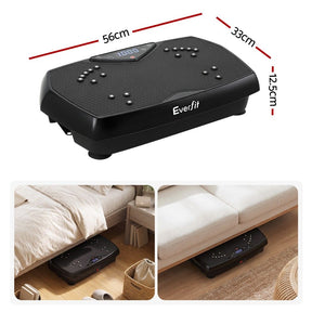Everfit Vibration Plate Exercise Machine with Bluetooth - 150kg Fitness Platform, 150 Speed Levels