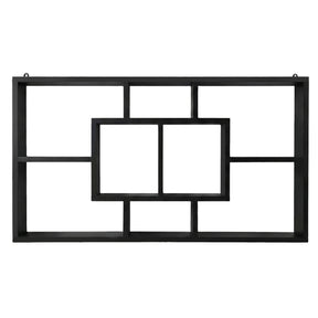 Artiss Floating Wall Shelves Bookshelf Black