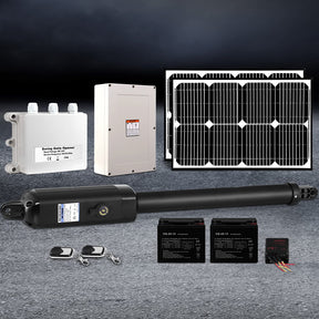 Single Swing Gate Opener 600KG 40W Solar Panel