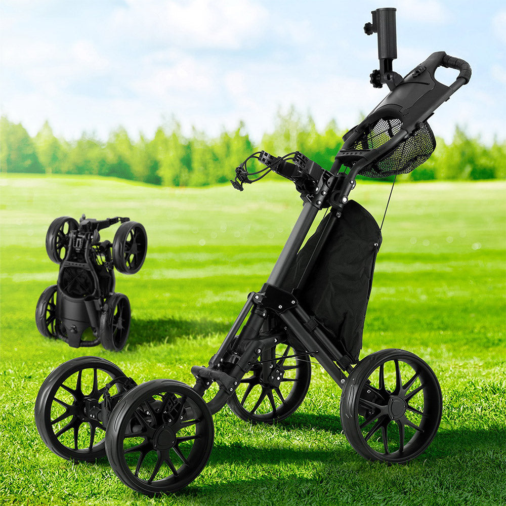 Everfit Golf Buggy Foldable Trolley Golf Cart