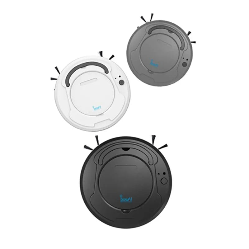 Advanced 1800 Pa 3-in-1 Robot Vacuum Cleaner with Smart Charging & Multi-Function Capabilities