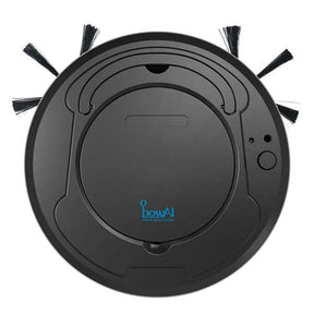 Advanced 1800 Pa 3-in-1 Robot Vacuum Cleaner with Smart Charging & Multi-Function Capabilities