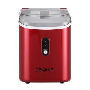 Devanti Ice Maker Machine 15kg Nugget Chewable Ice Cube