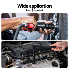 Giantz 30Pc 1/2" Drive Socket Set Cr-V Steel 8-32mm Workshop Repair