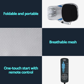 Livemor Full Back Massage Cushion 3D Kneading Heating Massage Seats