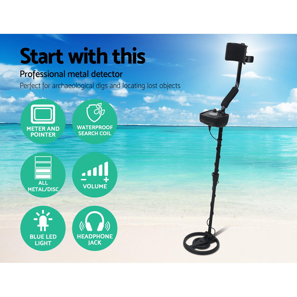 Metal Detector 160MM Deep Sensitive Waterproof Treasure Hunter Gold Digger