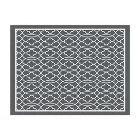 Gardeon Outdoor Rugs 274x366cm Large Carpet Reversible Area Mat PP Dual-Sided Patio Rug