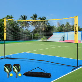 Everfit 10ft Portable Pickle Ball Net Adjustable Multi-Sport for Badminton Tennis Pickleball Volleyball