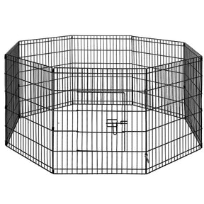 i.Pet 2x30" 8 Panel Dog Playpen Pet Fence Exercise Cage Enclosure Play Pen