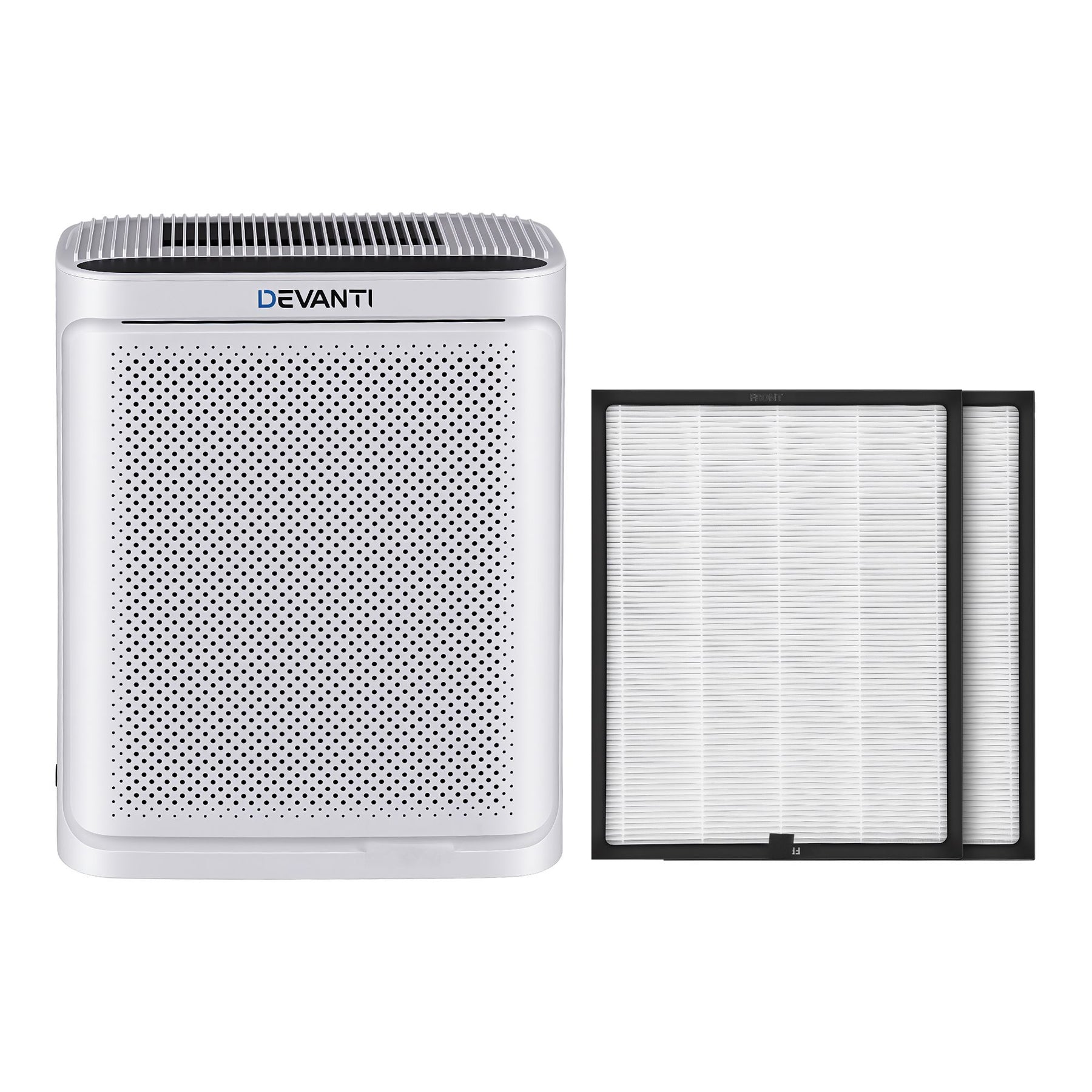 Devanti Air Purifier H12 HEPA Cleaner PM2.5 Display Spare Filter White