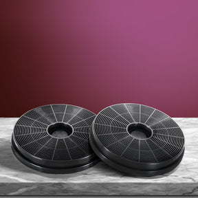 Devanti 17cm Range Hood Carbon Charcoal Filters Replacement X2