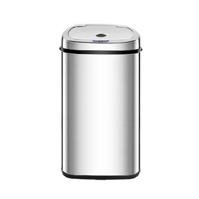 Devanti 50L Motion Sensor Bin Rubbish Automatic Silver