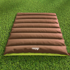 Weisshorn Sleeping Bag Double Bags Thermal Camping Hiking Tent Brown -5°C