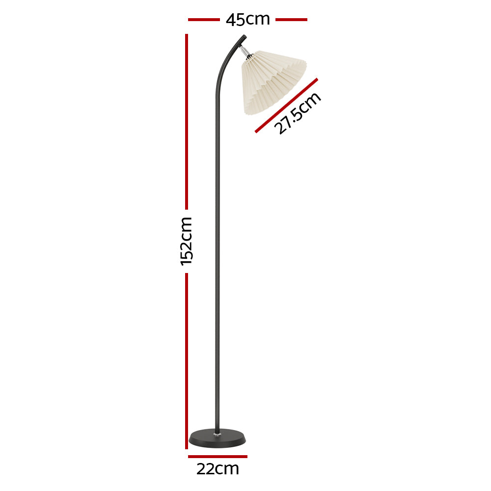 Artiss Floor Lamp LED Light Stand Modern Home Living Room Office Reading White