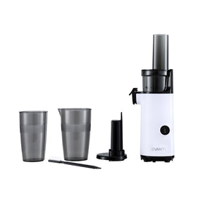 Devanti Slow Juicer Cold Press Fruit Juice Extractor 130W White
