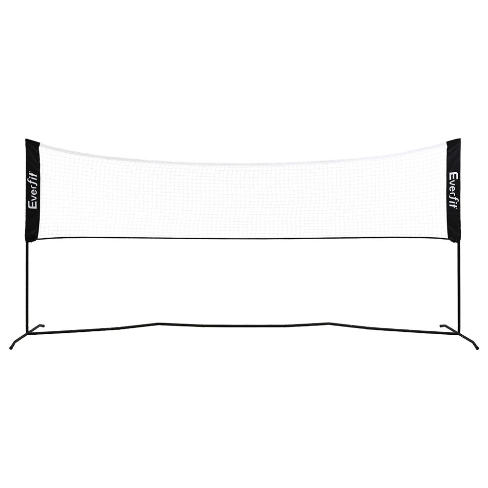 Everfit 3.6M Badminton Tennis Net Portable Volleyball Kit Adjustable Height