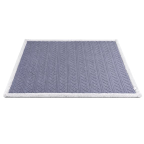 Giselle 203x230cm Throw Blanket Double-Sided Fleece Lightweight For Sofa Couch Bed