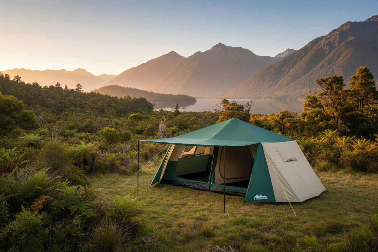 Weisshorn 8-Person Dome Tent | Easy Setup Camping Tent