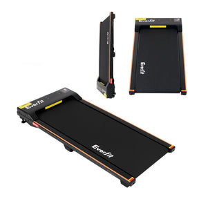 Everfit 3-in-1 Walking Pad Treadmill 12% Incline Under Desk 38cm Belt