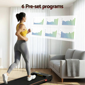 Everfit 3-in-1 Walking Pad Treadmill 12% Incline Under Desk 38cm Belt