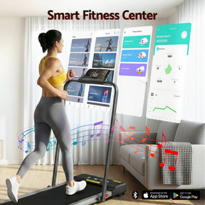 Everfit 2-in-1 Walking Pad Treadmill Under Desk Home Fitness Grey