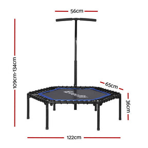 48inch Everfit Trampoline Fitness Trampoline Rebounder