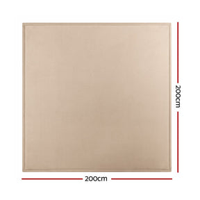 Artiss Tatami Mat Floor Mattress 3cm Thick Futon Mattresses Mellow Mat Rugs Living Room Beige