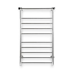 Devanti Electric Heated Towel Rail Rack 14 Bars Wall Mounted Clothes Dry Warmer