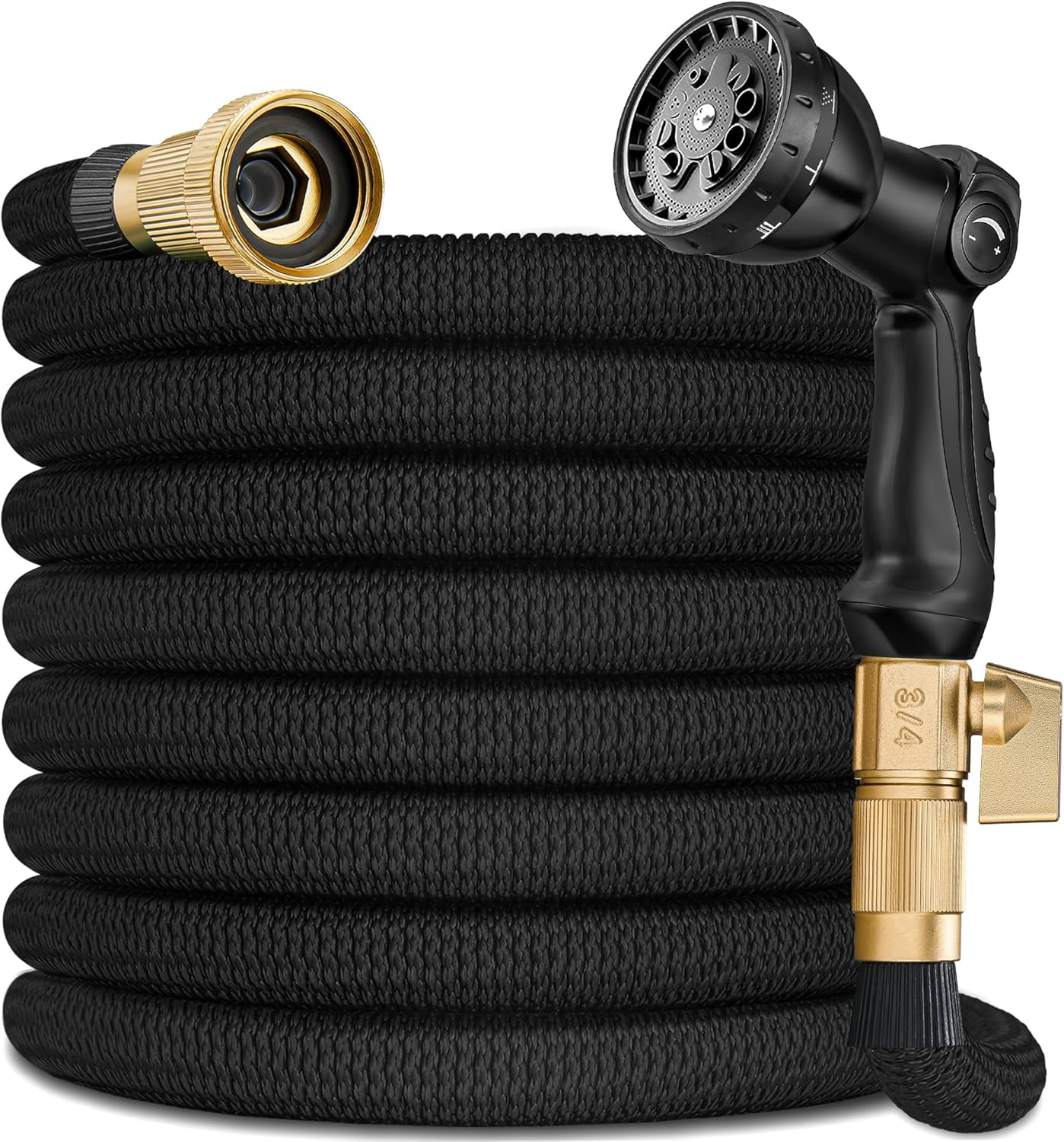 75FT Expandable Garden Hose with 10 Spray Nozzle