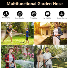 75FT Expandable Garden Hose with 10 Spray Nozzle