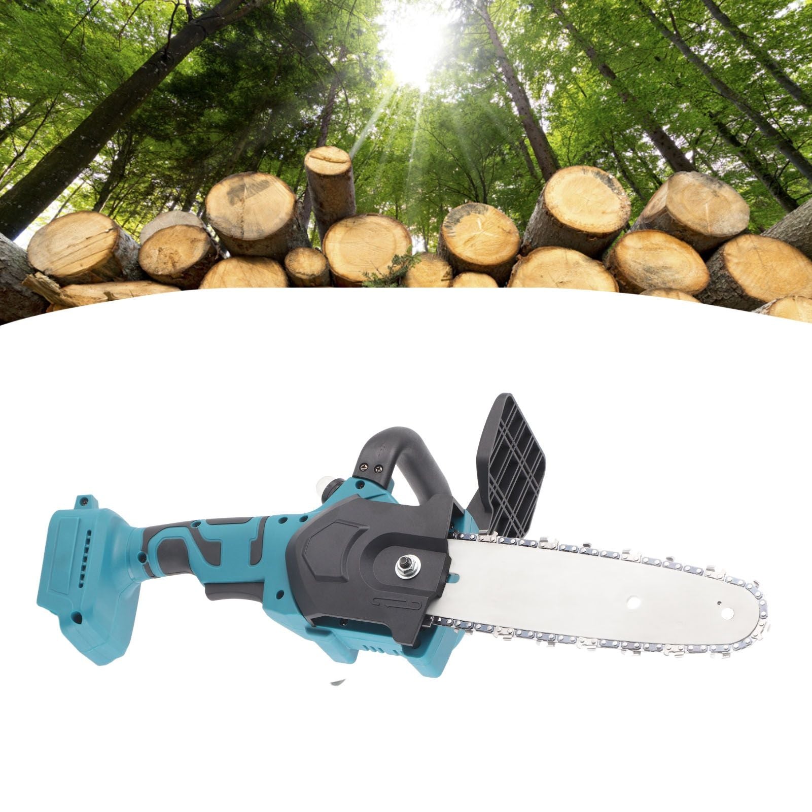 8" Cordless Handheld Chainsaw 800W Bare Tool
