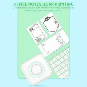 Mini Printer Thermal Photo Portable Wireless Pocket