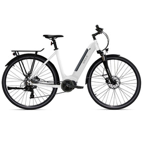 Valk Metro ST 5 + Electric Bike, Mid-Drive, Step-Through, Medium, White