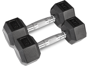 CORTEX Hex Dumbbell 56kg Set with Stand (4, 6, 8, 10kg Pairs)