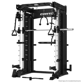 CORTEX SM26 Multi Gym (Dual Stack Functional Trainer, Smith Machine, Half Rack)