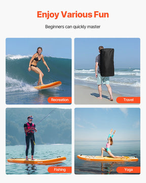Inflatable Stand Up Paddle Board, 3.53m x 89cm x 15cm Wide Ultra-Light SUP Paddleboard, All Accessories Included, Pump, Paddle, Fin, Backpack, Ankle Leash, Strap, Non-slip Deck for Youth, Adults