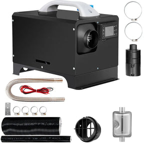 12V 8KW Diesel Air Heater Kit with LCD Display & Remote Control