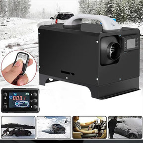 12V 8KW Diesel Air Heater Kit with LCD Display & Remote Control