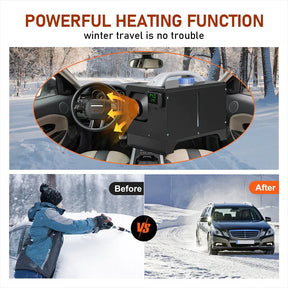 12V 8KW Diesel Air Heater Kit with LCD Display & Remote Control