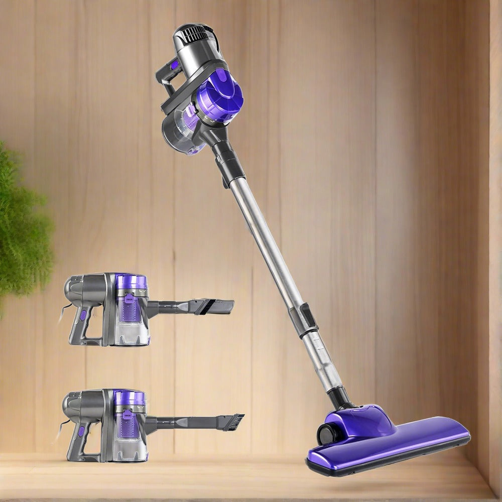 Devanti Stick Vacuum Cleaner Handheld Corded 450W Purple