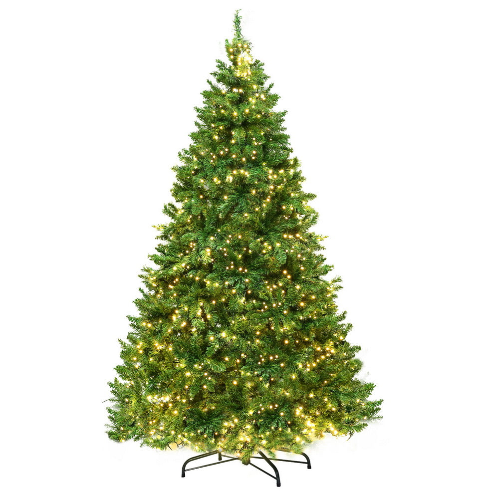 Jingle Jollys Christmas Tree 1.8m LED Xmas Tree Decorations 874 Tips