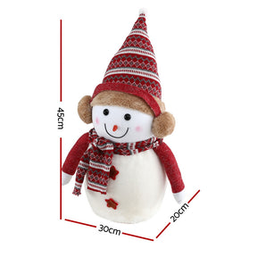 Jingle Jollys Christmas Snowman Handicraft Ornaments Party Decorations 45cm