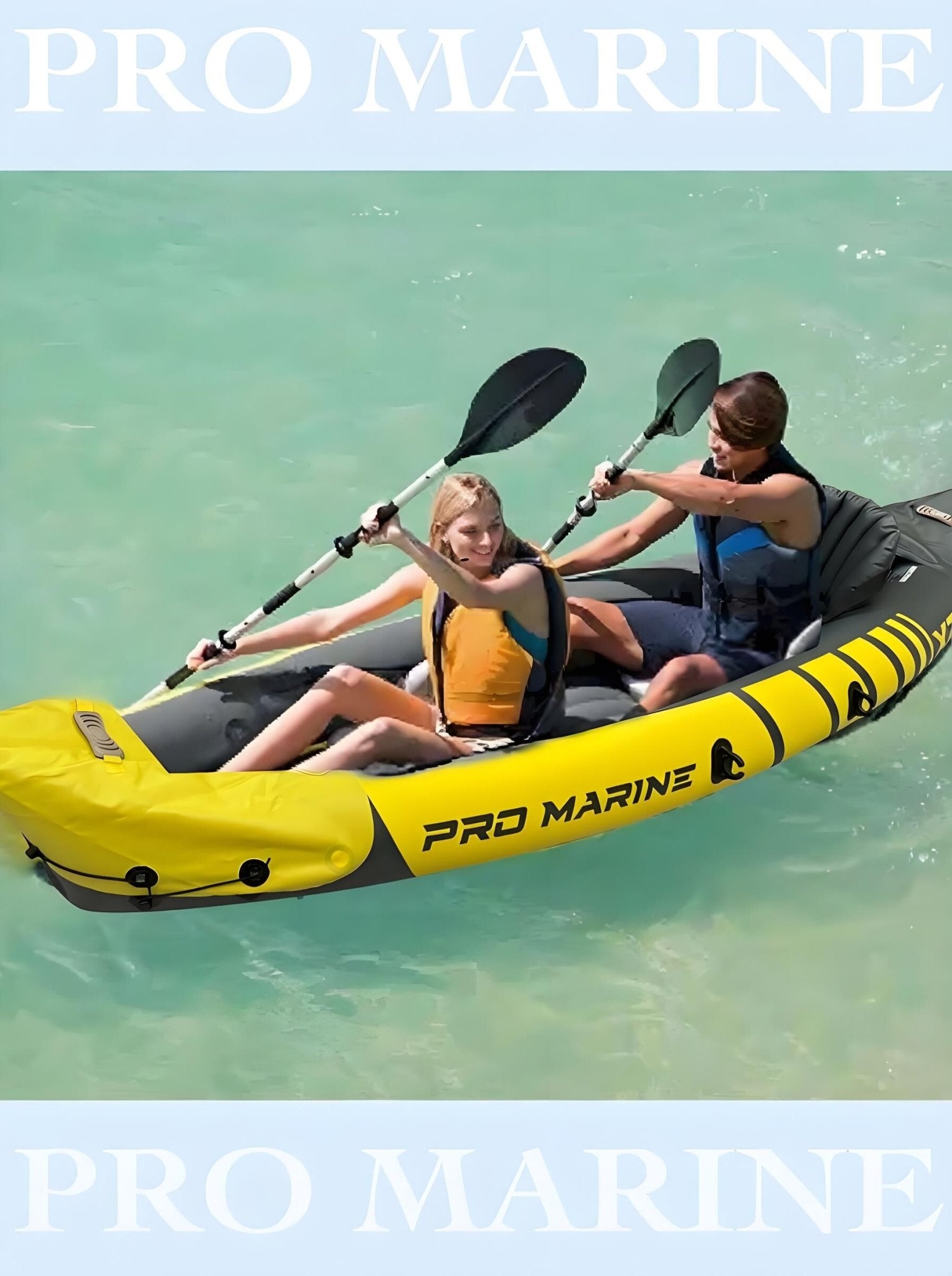 Advanced Elements Inflatable Kayak 2 Person Convertible Yellow - SportZone.co.nz