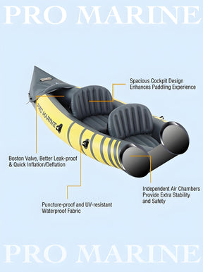 Advanced Elements Inflatable Kayak 2 Person Convertible Yellow - SportZone.co.nz