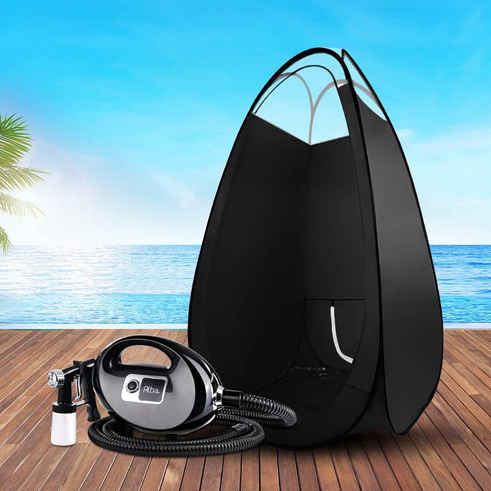 Alba. Spray Tan Machine Spray Gun Spray tent Kit HVLP System Fixed Speed Sunless - SportZone.co.nz