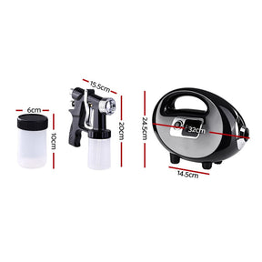 Alba. Spray Tan Machine Spray Gun Spray tent Kit HVLP System Fixed Speed Sunless - SportZone.co.nz